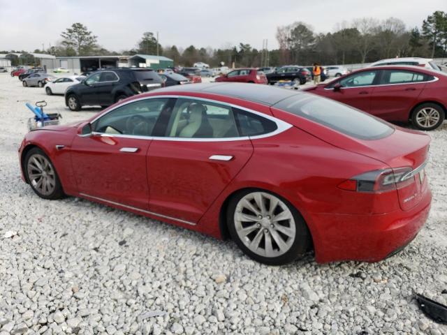 5YJSA1E25JF248513 - 2018 TESLA MODEL S 红色 照片 2