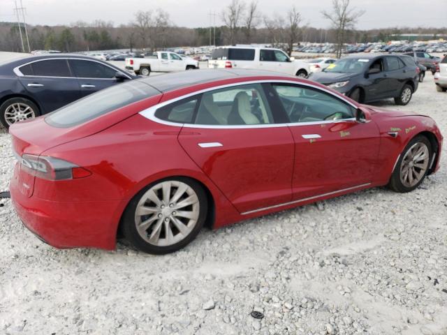 5YJSA1E25JF248513 - 2018 TESLA MODEL S 红色 照片 3