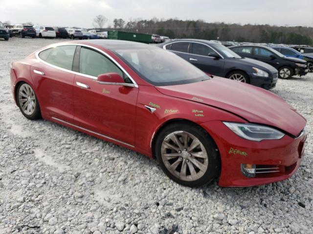 5YJSA1E25JF248513 - 2018 TESLA MODEL S 红色 照片 4