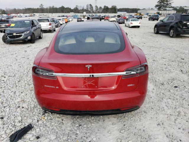 5YJSA1E25JF248513 - 2018 TESLA MODEL S 红色 照片 6