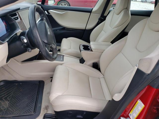 5YJSA1E25JF248513 - 2018 TESLA MODEL S 红色 照片 7