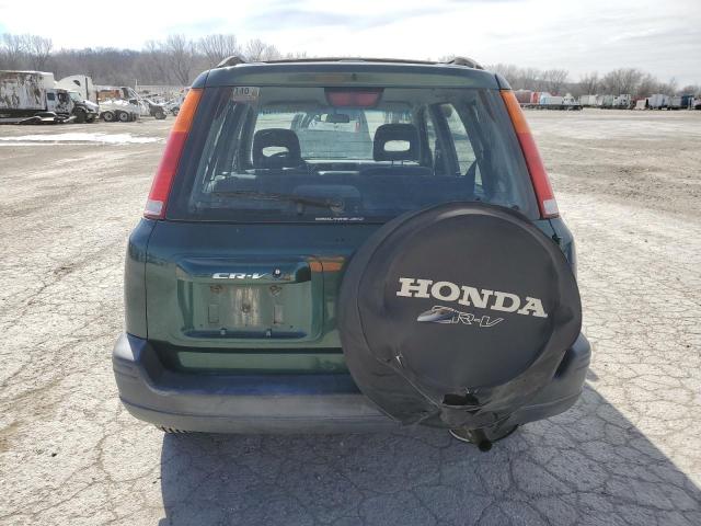 JHLRD1849XC016668 - 1999 HONDA CR-V LX GREEN photo 6