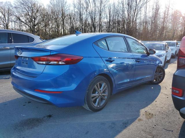 5NPD84LF2HH160221 - 2017 HYUNDAI ELANTRA SE BLUE photo 3