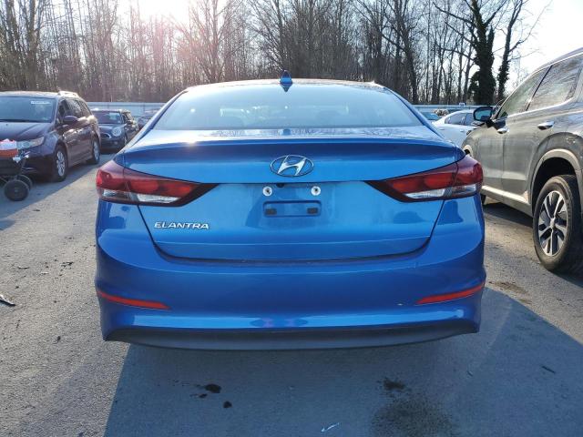 5NPD84LF2HH160221 - 2017 HYUNDAI ELANTRA SE BLUE photo 6