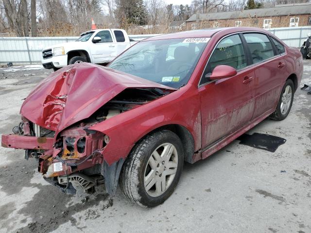 2G1WB5E34E1120165 - 2014 CHEVROLET IMPALA LIM LT RED photo 1