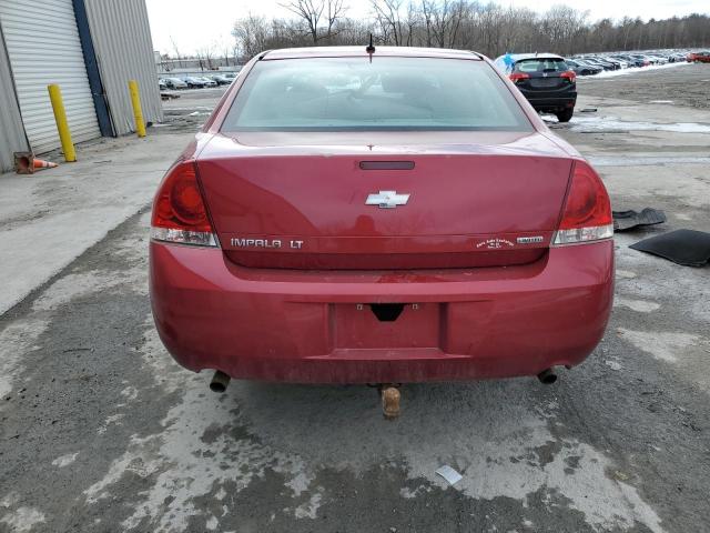 2G1WB5E34E1120165 - 2014 CHEVROLET IMPALA LIM LT RED photo 6