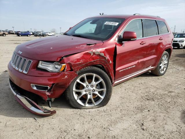 1C4RJFJG2FC665170 - 2015 JEEP GRAND CHER SUMMIT Qırmızı foto 1
