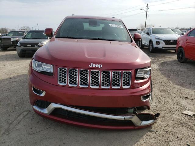 1C4RJFJG2FC665170 - 2015 JEEP GRAND CHER SUMMIT Qırmızı foto 5