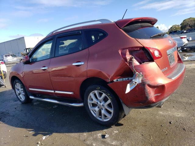 JN8AS5MV3BW281801 - 2011 NISSAN ROGUE S MAROON photo 2