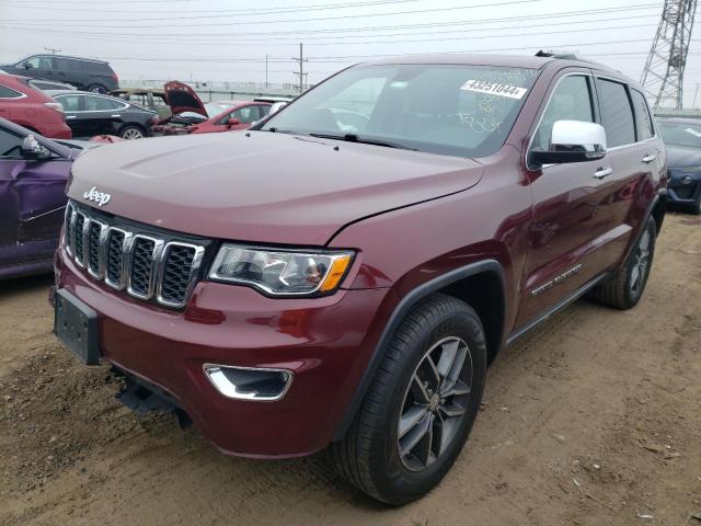 1C4RJFBG4HC949207 - 2017 JEEP GRAND CHER LIMITED BURGUNDY photo 1