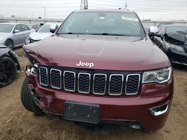 1C4RJFBG4HC949207 - 2017 JEEP GRAND CHER LIMITED BURGUNDY photo 5