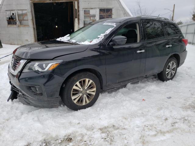 5N1DR2MM4HC616239 - 2017 NISSAN PATHFINDER S BLACK photo 1