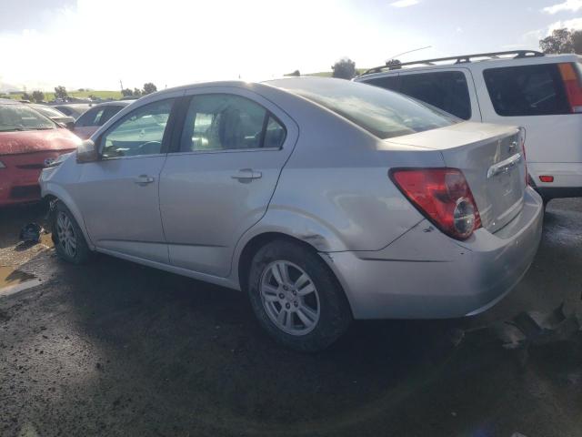 1G1JC5SH7E4220711 - 2014 CHEVROLET SONIC LT SILVER photo 2