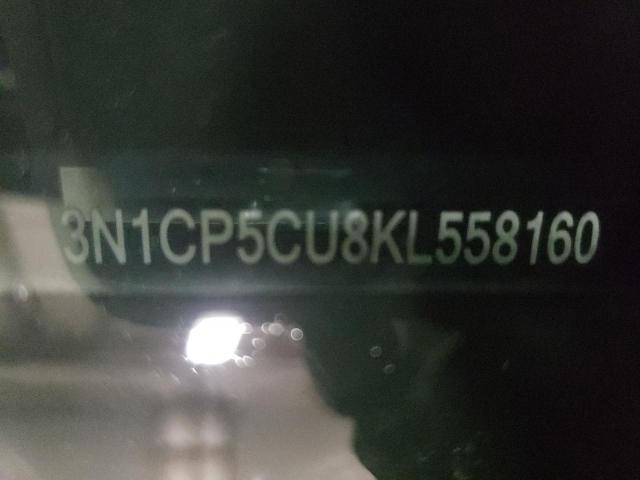 3N1CP5CU8KL558160 - 2019 NISSAN KICKS S BLACK photo 13