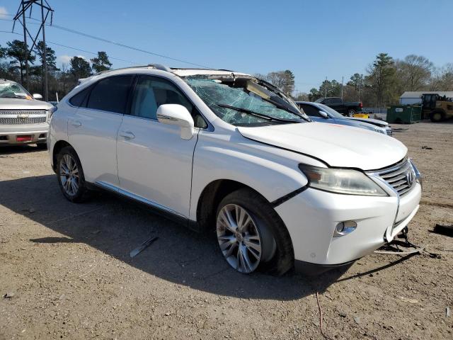 2T2ZK1BA5DC110398 - 2013 LEXUS RX 350 WHITE photo 4