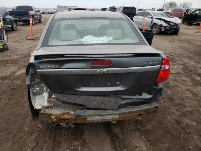 1G1ZU53836F269876 - 2006 CHEVROLET MALIBU LTZ GRAY photo 6