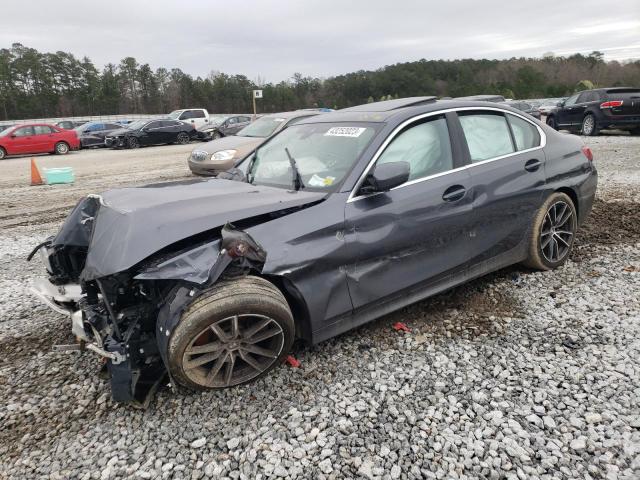 WBA5R7C03LFH46007 - 2020 BMW 330XI Szary zdjęcie 1
