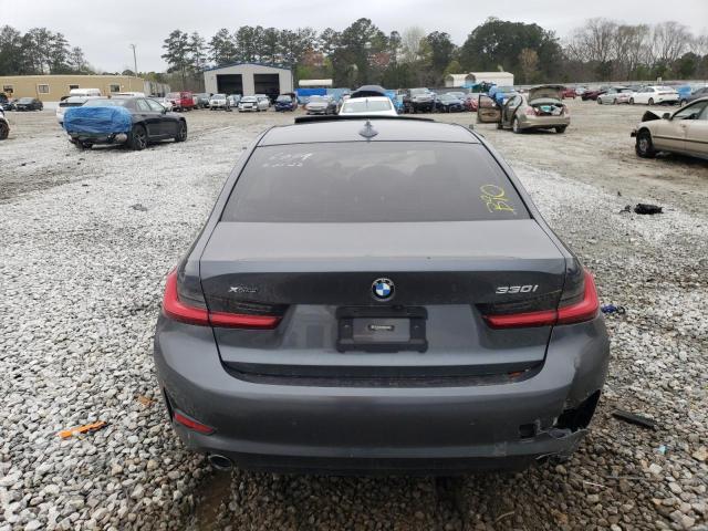 WBA5R7C03LFH46007 - 2020 BMW 330XI GRAY photo 6