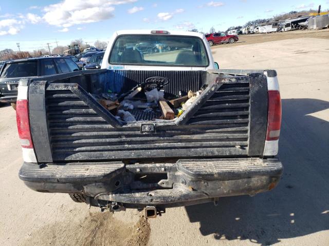 1FTNF21576ED48657 - 2006 FORD F250 SUPER DUTY WHITE photo 6