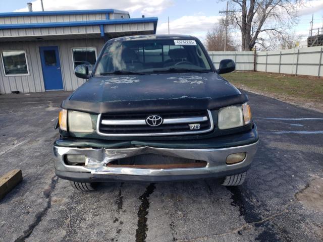 5TBBT48122S265919 - 2002 TOYOTA TUNDRA ACCESS CAB LIMITED GREEN photo 5