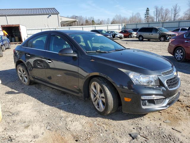 1G1PG5SB3F7190066 - 2015 CHEVROLET CRUZE LTZ BLACK photo 4