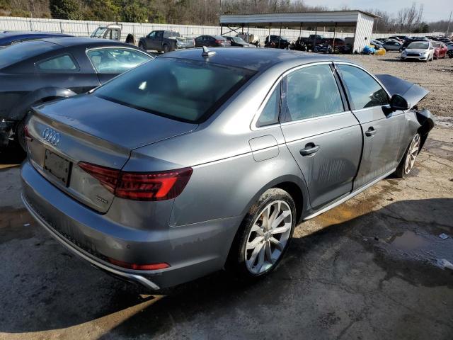 WAUENAF46KN004788 - 2019 AUDI A4 PREMIUM PLUS GRAY photo 3