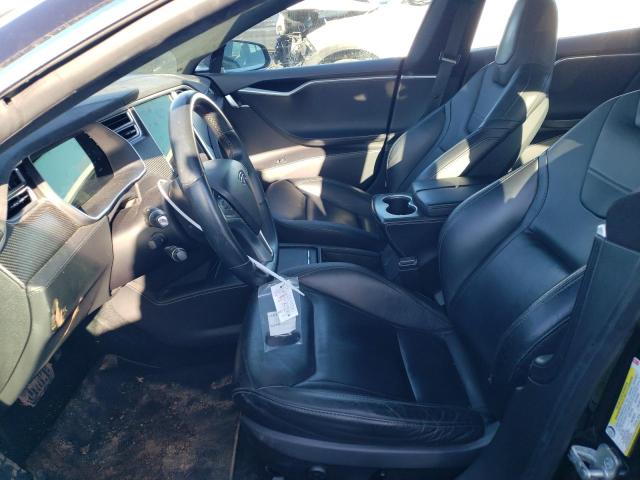 5YJSA1E20GF168044 - 2016 TESLA MODEL S შავი ფოტო 7