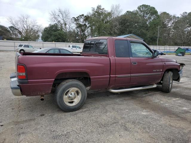 1B7HC13Z51J594493 - 2001 DODGE RAM 1500 MAROON photo 3