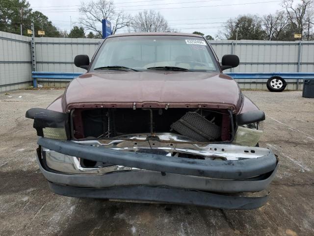 1B7HC13Z51J594493 - 2001 DODGE RAM 1500 MAROON photo 5