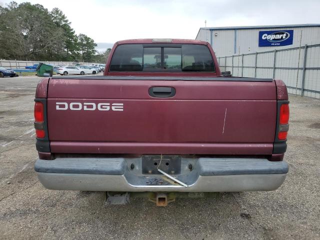 1B7HC13Z51J594493 - 2001 DODGE RAM 1500 MAROON photo 6