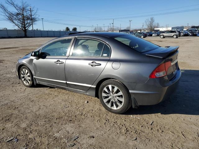 19XFA16909E032325 - 2009 HONDA CIVIC EXL GRAY photo 2