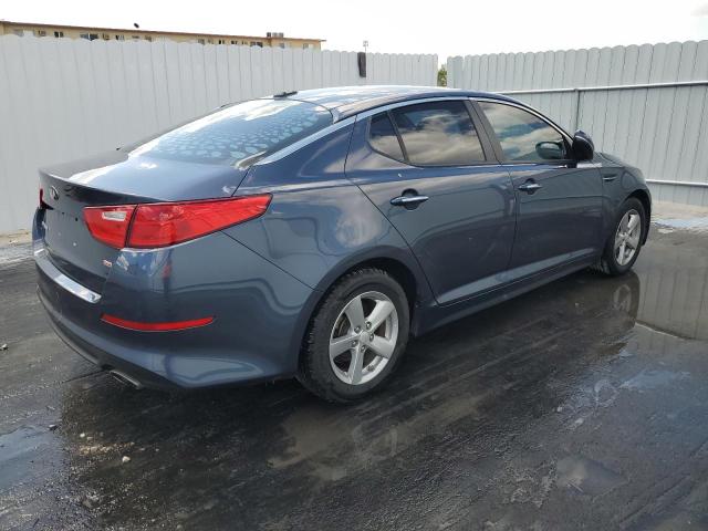 5XXGM4A71FG450754 - 2015 KIA OPTIMA LX BLUE photo 3