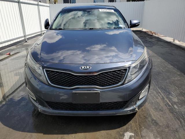 5XXGM4A71FG450754 - 2015 KIA OPTIMA LX BLUE photo 5