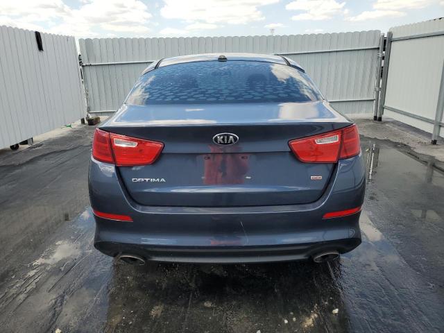 5XXGM4A71FG450754 - 2015 KIA OPTIMA LX BLUE photo 6