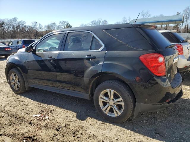 2GNALBEK7D6424541 - 2013 CHEVROLET EQUINOX LS BLACK photo 2