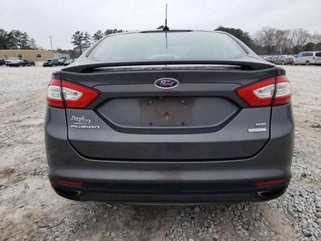 3FA6P0H98GR101926 - 2016 FORD FUSION SE BLACK photo 6