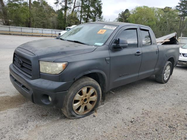 5TBRT54107S451038 - 2007 TOYOTA TUNDRA DOUBLE CAB SR5 BLACK photo 1