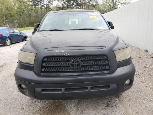 5TBRT54107S451038 - 2007 TOYOTA TUNDRA DOUBLE CAB SR5 BLACK photo 5