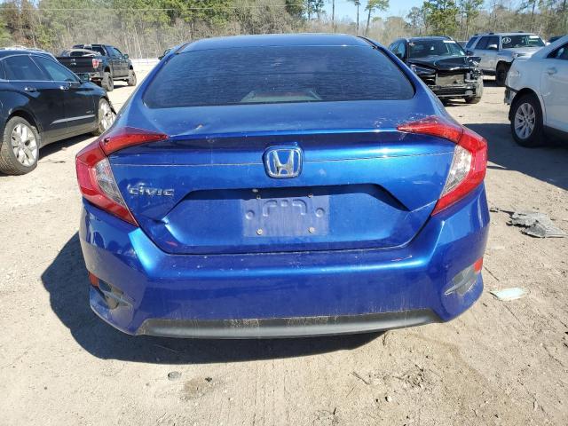 2HGFC2F50JH567873 - 2018 HONDA CIVIC LX BLUE photo 6