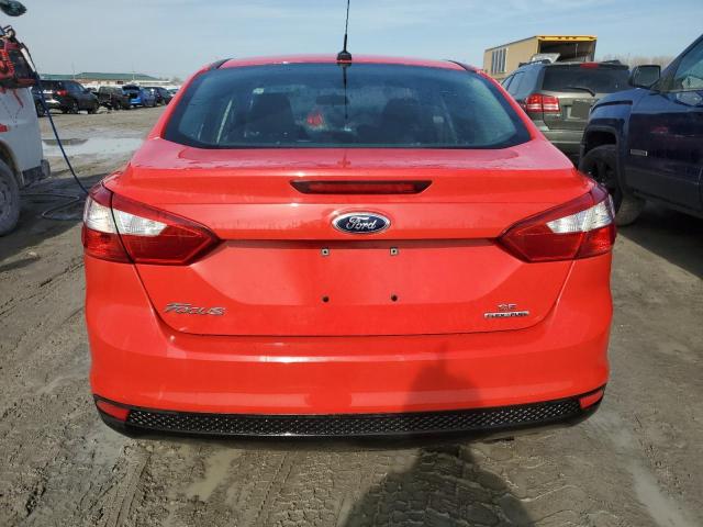1FADP3F22DL182088 - 2013 FORD FOCUS SE RED photo 6