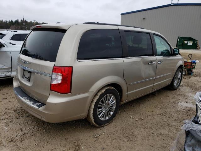 2C4RC1CGXDR652097 - 2013 CHRYSLER TOWN & COU TOURING L TAN photo 3