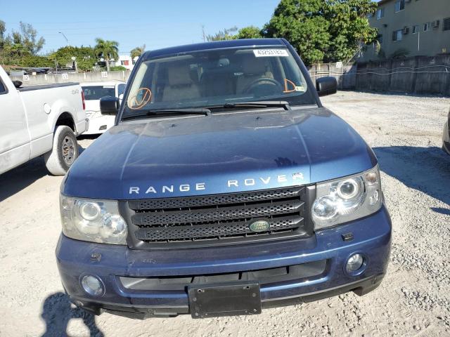 SALSF25426A914275 - 2006 LAND ROVER RANGE ROVE HSE BLUE photo 5