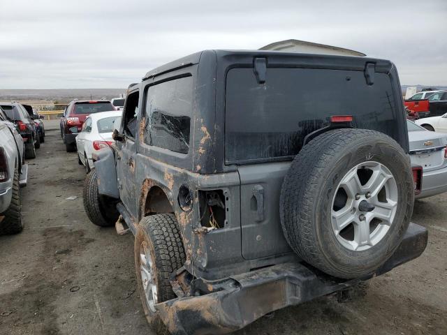 1C4GJXAG2KW685571 - 2019 JEEP WRANGLER SPORT GRAY photo 2