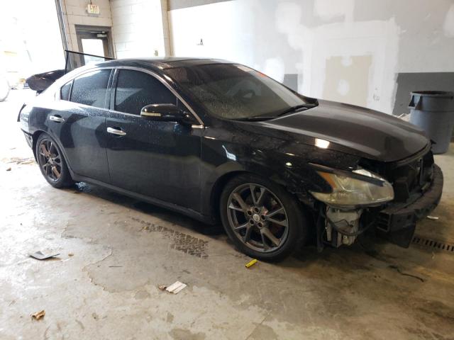 1N4AA5APXCC820220 - 2012 NISSAN MAXIMA S BLACK photo 4