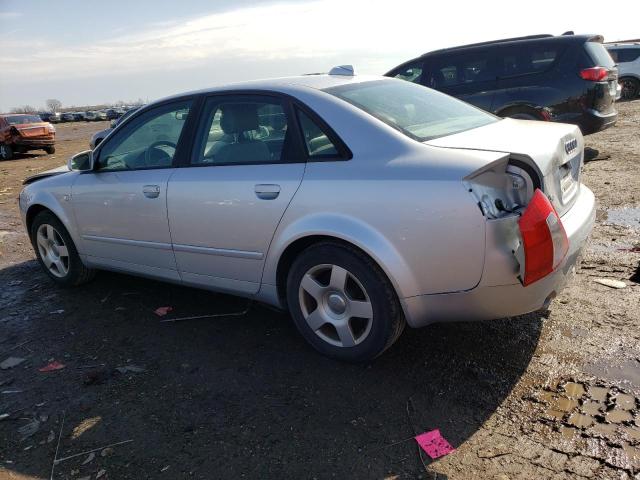 WAULC68E74A151275 - 2004 AUDI A4 1.8T QUATTRO SILVER photo 2