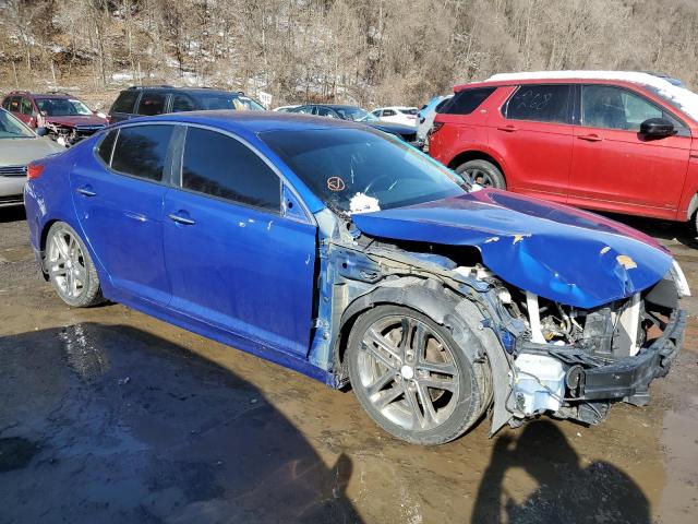 5XXGR4A61DG125852 - 2013 KIA OPTIMA SX BLUE photo 4