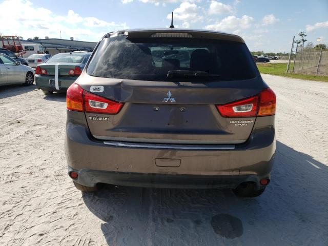 JA4AP3AU4GZ061225 - 2016 MITSUBISHI OUTLANDER ES ყავისფერი ფოტო 6