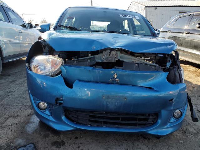 ML32A4HJ8FH002246 - 2015 MITSUBISHI MIRAGE ES BLUE photo 5