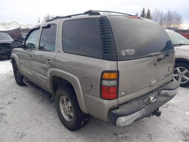 1GNEK13Z53R124269 - 2003 CHEVROLET TAHOE K1500 TAN photo 2