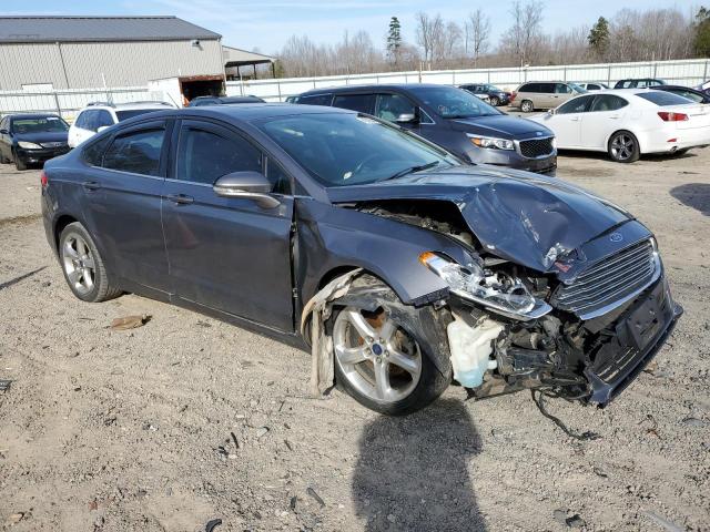 3FA6P0HR0DR307589 - 2013 FORD FUSION SE GRAY photo 4